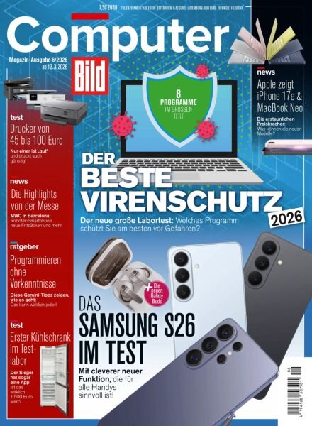 Computer Bild Germany – 13 Marz 2026 Cover