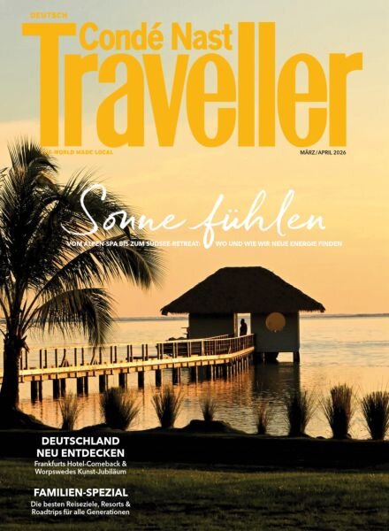 Conde Nast Traveller Germany – Marz-April 2026 Cover
