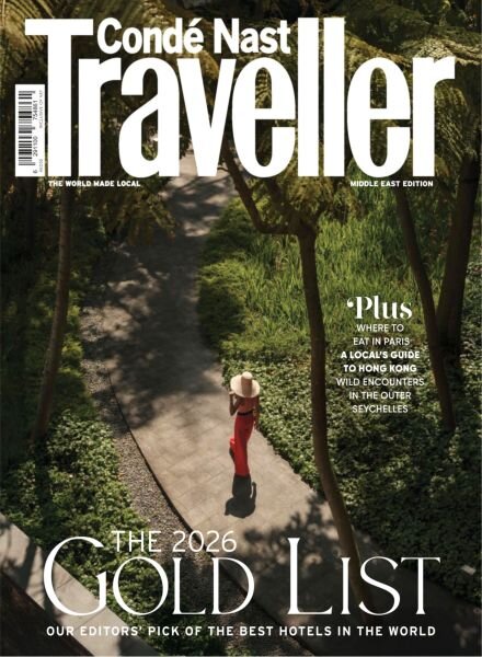 Conde Nast Traveller Middle East – January-February 2026 Cover