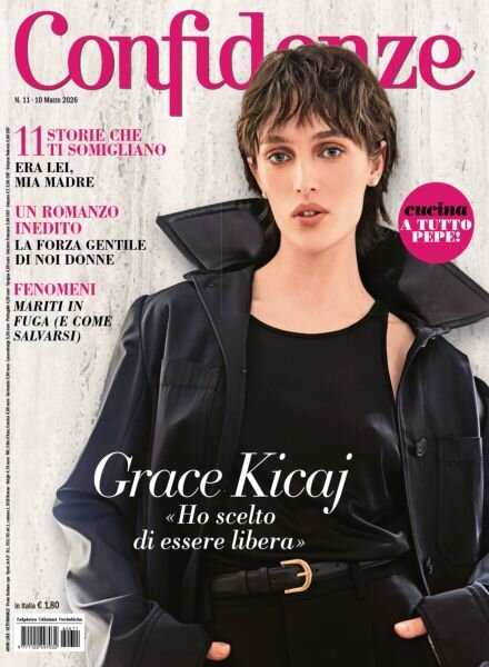 Confidenze – 10 Marzo 2026 Cover