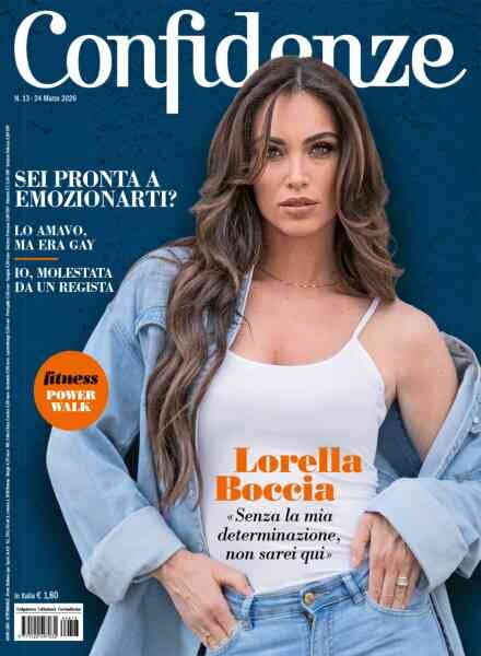 Confidenze – 24 Marzo 2026 Cover