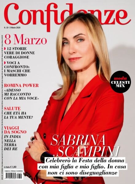 Confidenze – 3 Marzo 2026 Cover