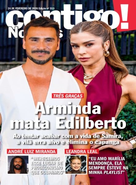 Contigo! Novelas – 24 Fevereiro 2026 Cover