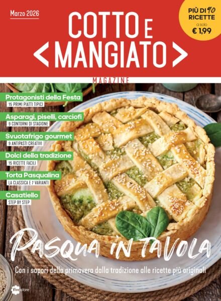 Cotto e Mangiato – Marzo 2026 Cover