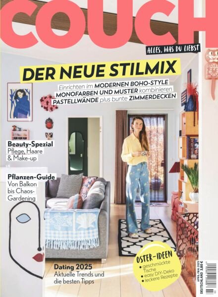 Couch Magazin – April-Mai 2025 Cover