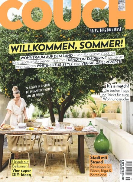 Couch Magazin – Juli-August 2025 Cover