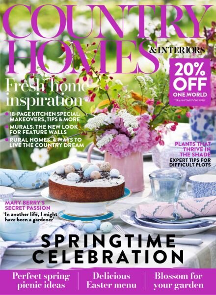 Country Homes & Interiors – April 2026 Cover