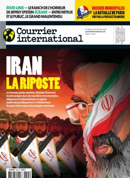 Courrier International – 12 Mars 2026 Cover