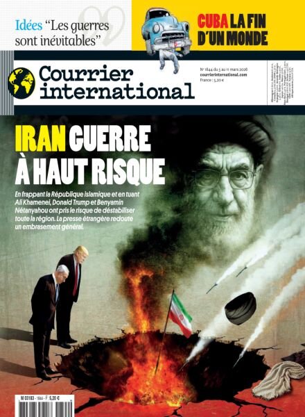 Courrier International – 5 Mars 2026 Cover