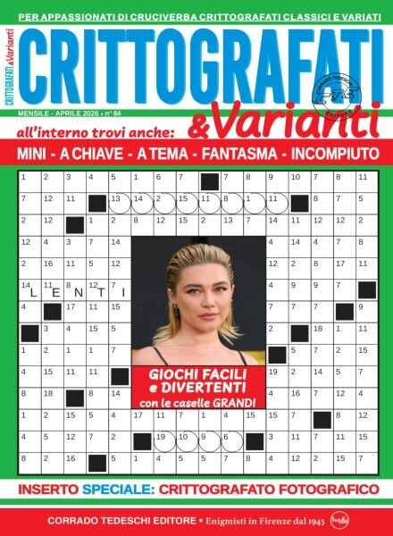 Crittografati & Varianti – Aprile 2026 Cover