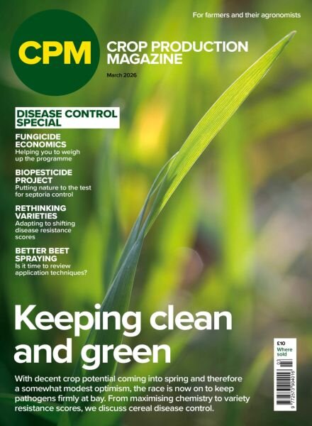 Crop Production Magazine – March 2026 Cover