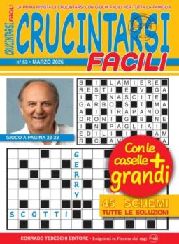 Crucintarsi Facili – Marzo 2026