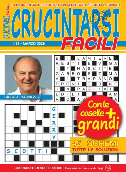 Crucintarsi Facili – Marzo 2026 Cover