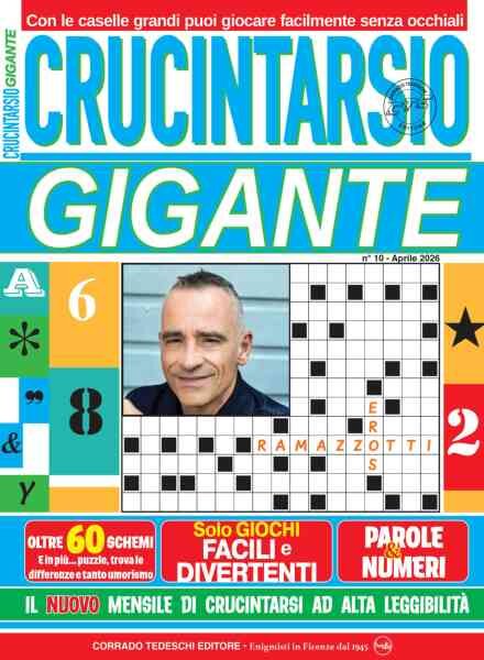 Crucintarsio – 20 Marzo 2026 Cover