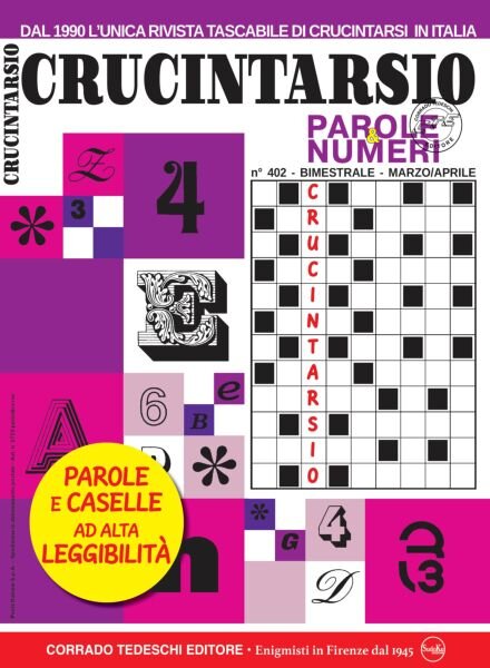 Crucintarsio – Marzo 2026 Cover