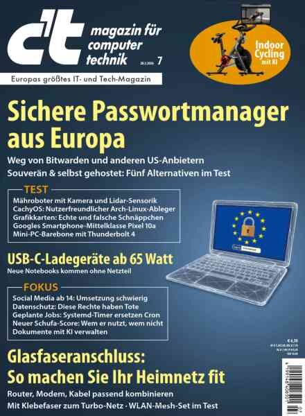 c’t Magazin – 19 Marz 2026 Cover