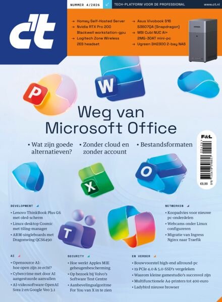 c’t Magazine Netherlands – April 2026 Cover