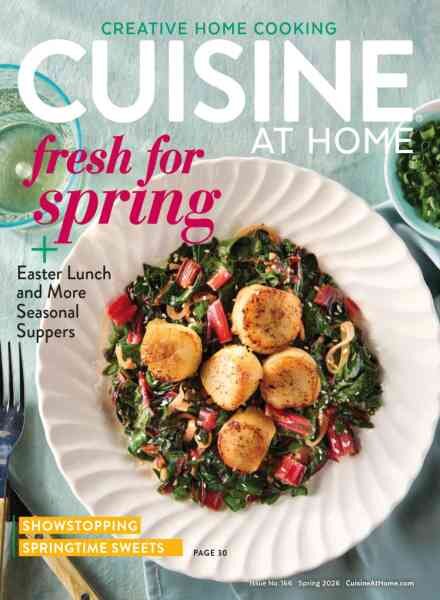 Cuisine at Home – Spring 2026 Cover