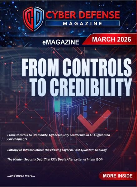 Cyber Defense Magazine – March 2026 Cover
