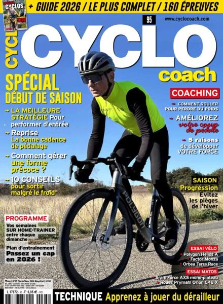 Cyclo Coach – Fevrier-Mars 2026 Cover