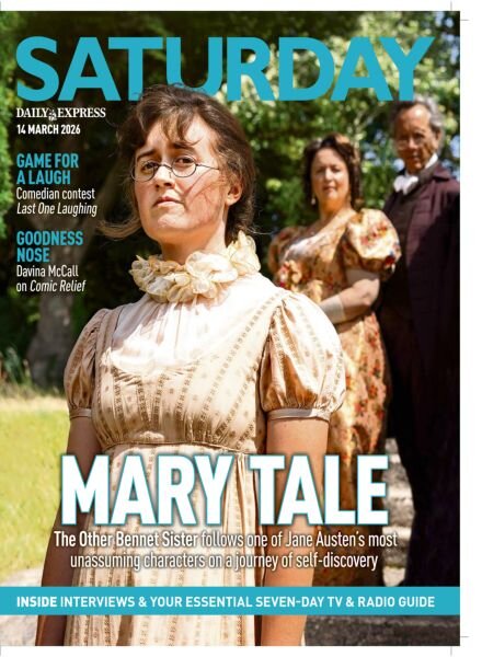 Daily Express Saturday Magazine – 14 March 2026 Cover