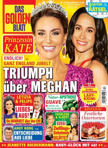 Das Goldene Blatt – 14 Marz 2026 Cover