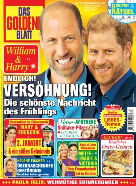 Das Goldene Blatt – 21 Marz 2026 Cover