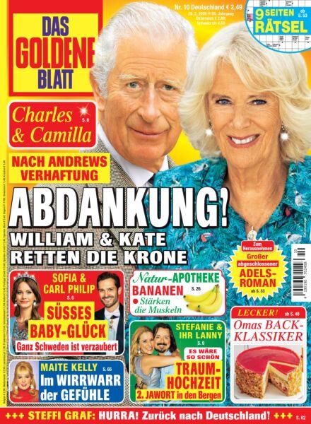 Das Goldene Blatt – 28 Februar 2026 Cover