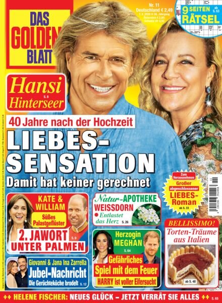 Das Goldene Blatt – 7 Marz 2026 Cover