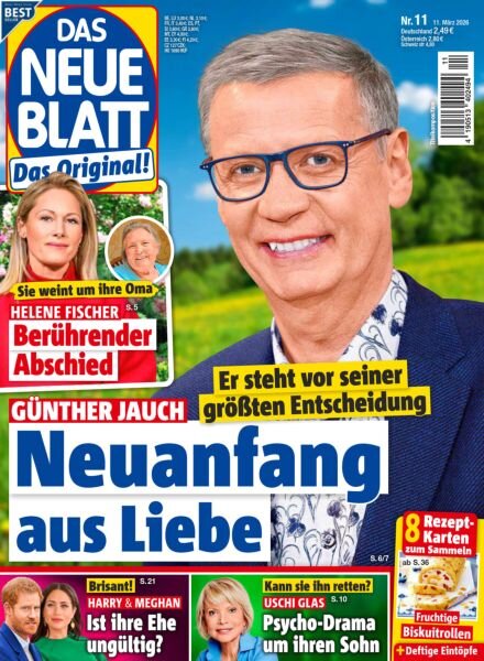 Das Neue Blatt – 11 Marz 2026 Cover