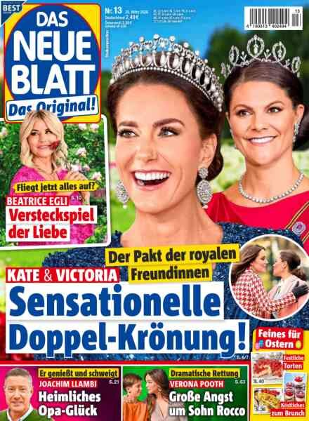 Das Neue Blatt – 25 Marz 2026 Cover