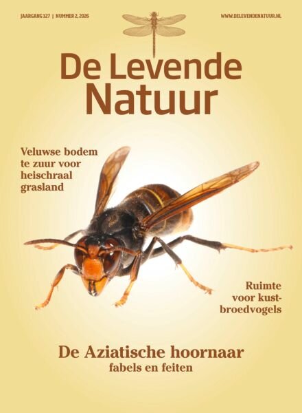 De Levende Natuur – Maart 2026 Cover