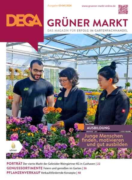Dega Gruner Markt – Marz-April 2026 Cover