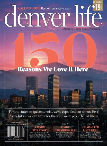 Denver Life Magazine – March 2026 Cover