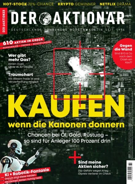 Der Aktionar – 06 Marz 2026 Cover