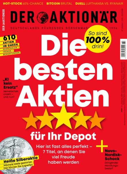 Der Aktionar – 27 Februar 2026 Cover