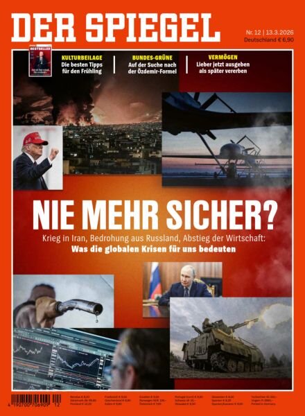 Der Spiegel – 13 Marz 2026 Cover