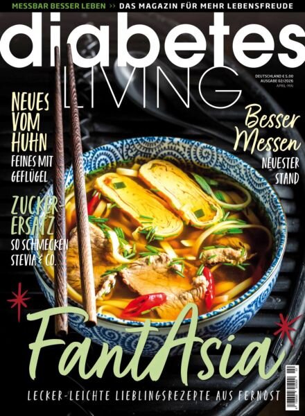 Diabetes Living Germany – April-Mai 2026 Cover