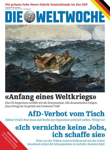 Die Weltwoche – 28 Februar 2026 Cover