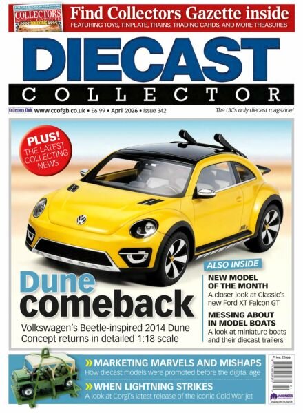Diecast Collector – April 2026 Cover