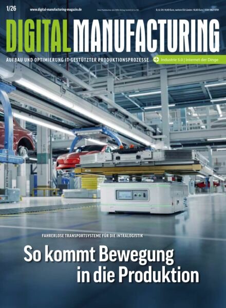 Digital Manufacturing – Ausgabe 1 2026 Cover