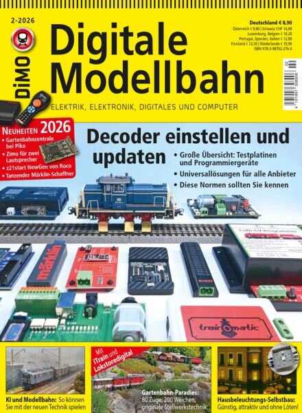 Digitale Modellbahn – Nr 2 2026 Cover