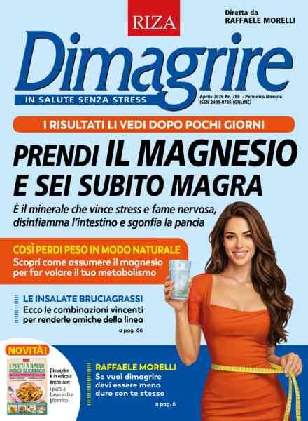 Dimagrire – Aprile 2026 Cover
