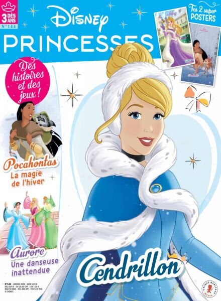 Disney Princesses – Janvier 2026 Cover