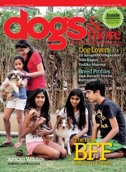 Dogs & More – September-October 2013 Cover