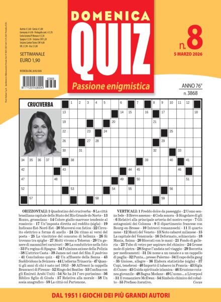 Domenica Quiz – 5 Marzo 2026 Cover