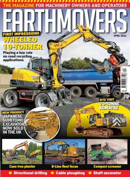 Earthmovers – April 2026 Cover