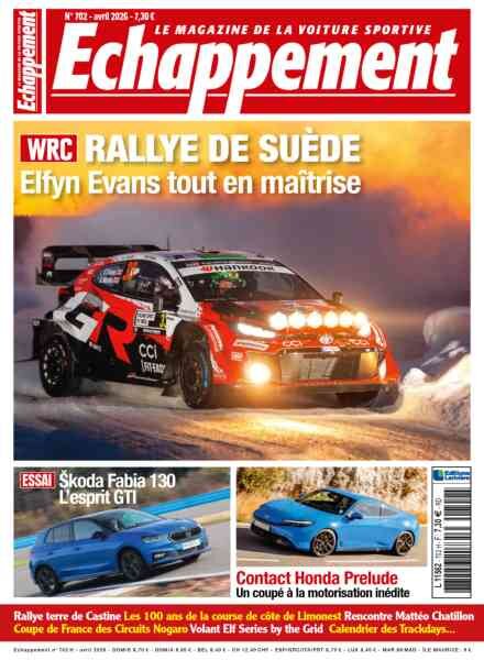 Echappement – Avril 2026 Cover