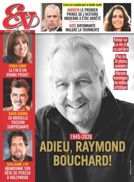 echos Vedettes – 26 Fevrier 2026 Cover