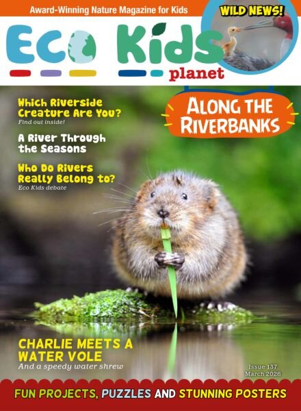 Eco Kids Planet Magazine – March 2026 Cover